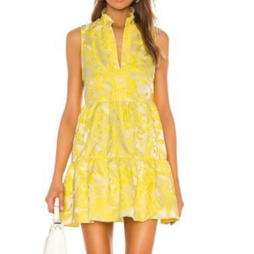 Amanda Uprichard Sleeveless Saffron Dress XS